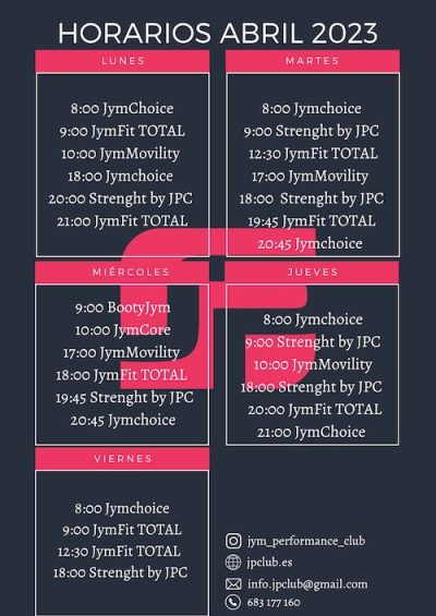 HORARIOS JPC - 1